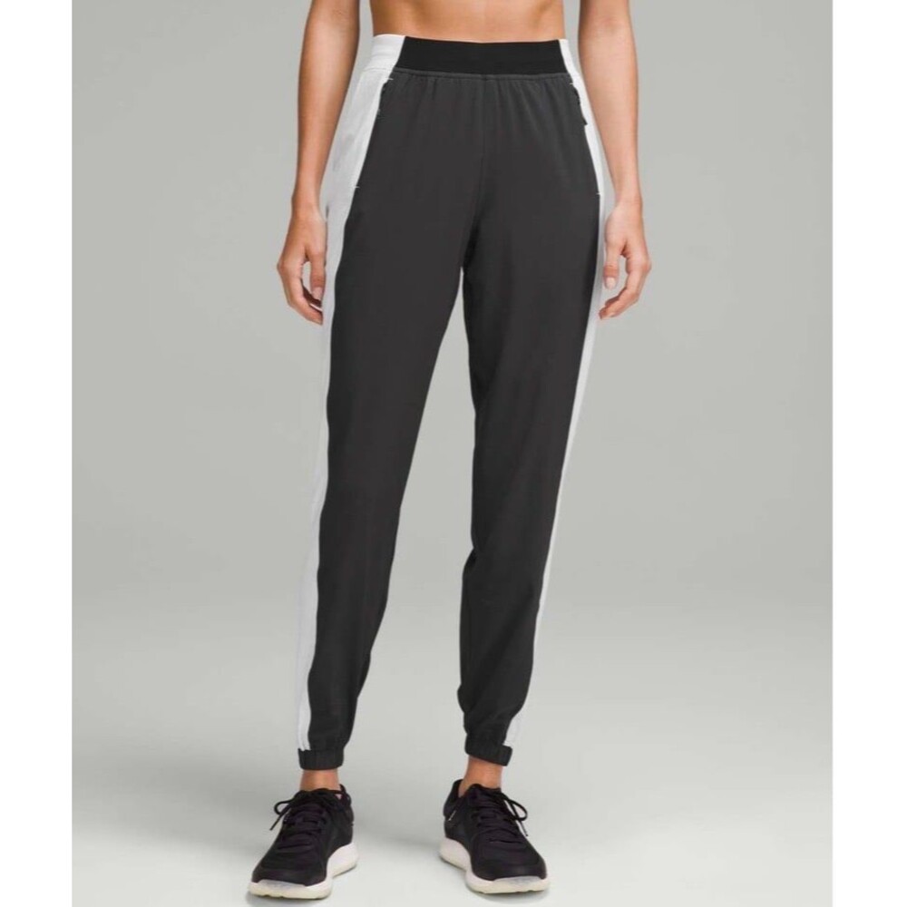 Lululemon Adapted State High-Rise
Jogger: Colorblock Black / White